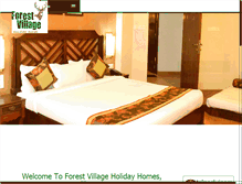 Tablet Screenshot of forestvillage.in